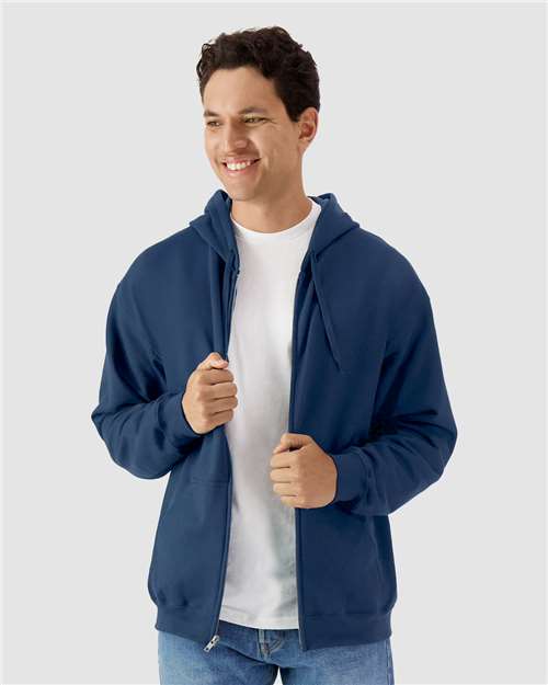 Gildan - Sudadera unisex con capucha y cremallera completa Softstyle® - SF600