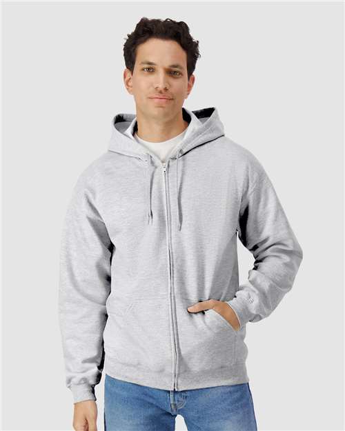 Gildan - Sudadera unisex con capucha y cremallera completa Softstyle® - SF600