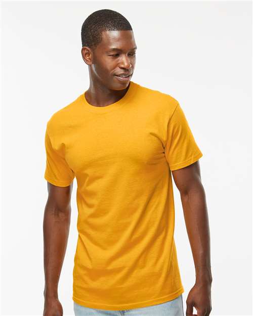 M&O - Camiseta dorada suave al tacto para hombre - 4800