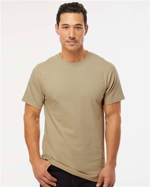 M&O - Camiseta dorada suave al tacto para hombre - 4800