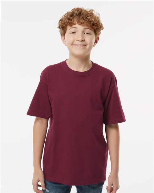 M&O - Youth Gold Soft Touch T-Shirt - 4850
