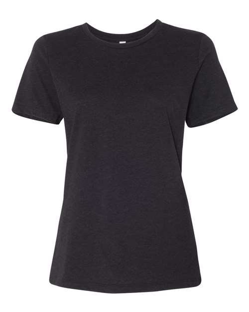 BELLA + CANVAS - Camiseta de corte relajado para mujer con tejido CVC jaspeado - 6400CVC