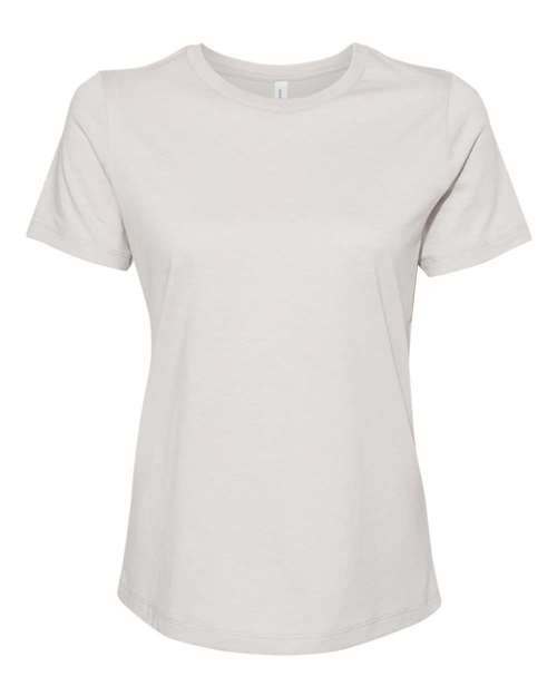 BELLA + CANVAS - Camiseta de corte relajado para mujer con tejido CVC jaspeado - 6400CVC