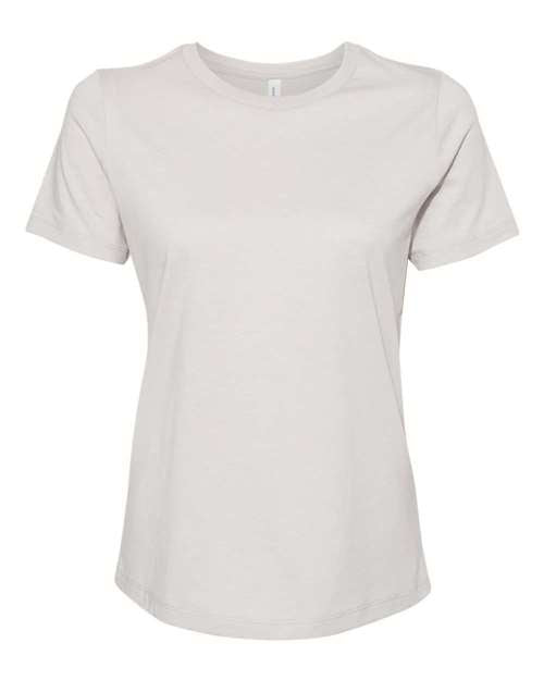 BELLA + CANVAS - Camiseta de corte relajado para mujer con tejido CVC jaspeado - 6400CVC