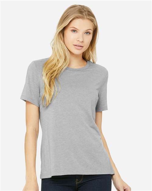 BELLA + CANVAS - Camiseta de triblend de corte relajado para mujer - 6413