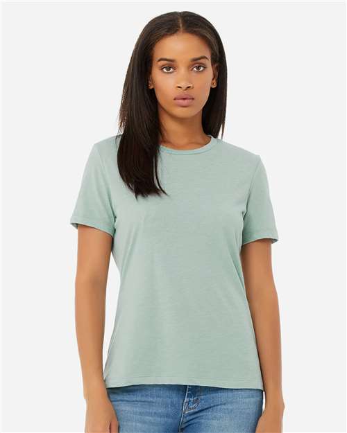 BELLA + CANVAS - Camiseta de triblend de corte relajado para mujer - 6413