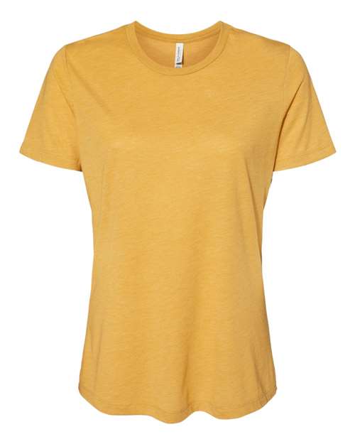 BELLA + CANVAS - Camiseta de triblend de corte relajado para mujer - 6413