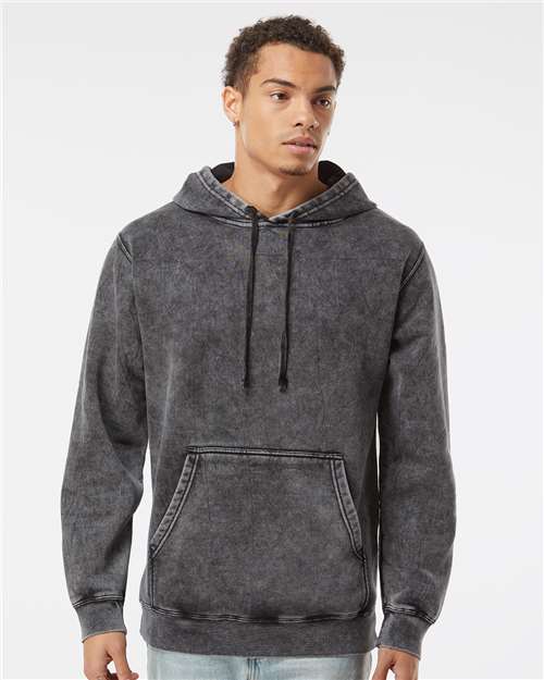 Independent Trading Co. - Sudadera unisex con capucha y lavado mineral de peso medio - PRM4500MW