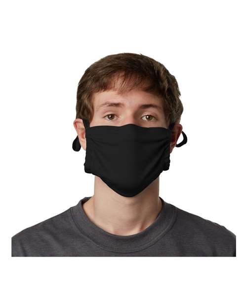 Hanes - Mascarilla facial de bolsillo de algodón de dos capas - MKPKCR