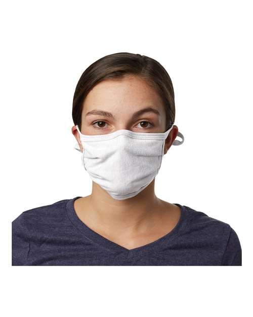 Hanes - Mascarilla facial ajustable de dos capas X-Temp™ - BMSKAR