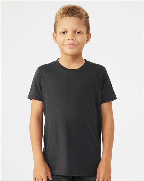 BELLA + CANVAS - Camiseta juvenil de mezcla triple - 3413Y