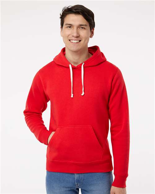 J. America - Men's Triblend Fleece Hooded Sweatshirt - 8871