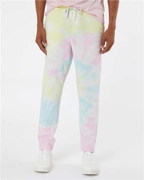 Independent Trading Co. - Pantalones deportivos unisex de polar teñido anudado - PRM50PTTD