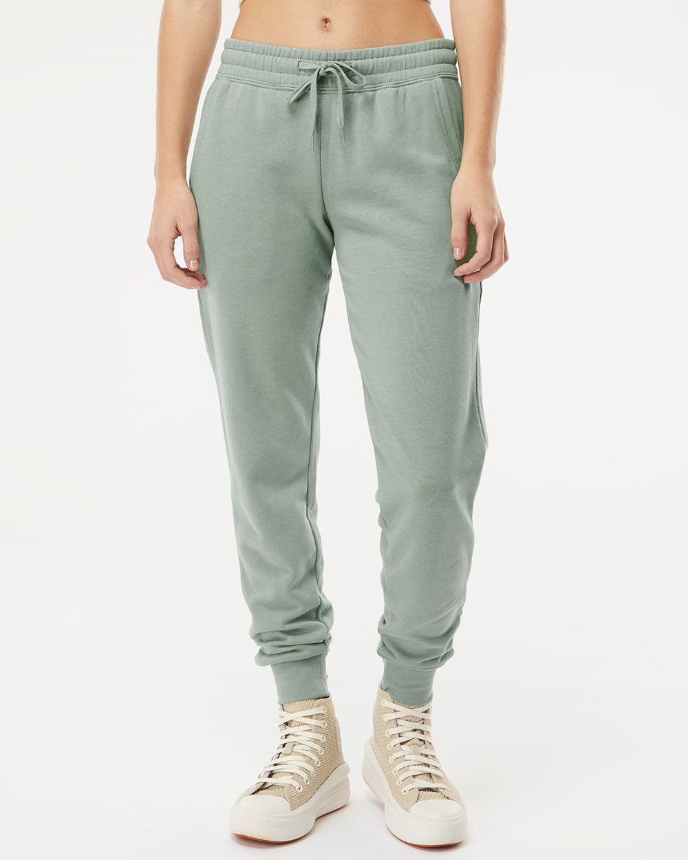 Independent Trading Co. - Pantalones deportivos California Wave Wash para mujer - PRM20PNT
