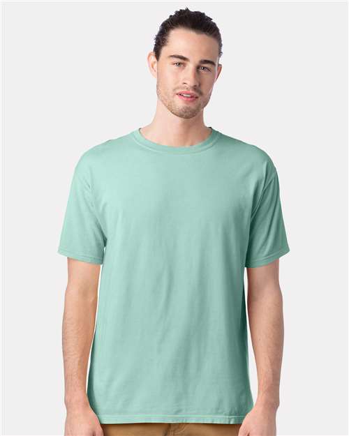 ComfortWash de Hanes - Camiseta teñida en prenda para hombre - GDH100