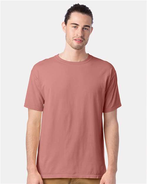ComfortWash de Hanes - Camiseta teñida en prenda para hombre - GDH100