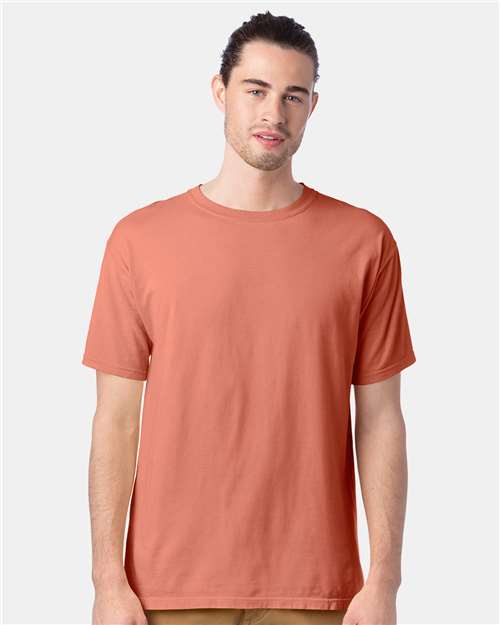 ComfortWash de Hanes - Camiseta teñida en prenda para hombre - GDH100