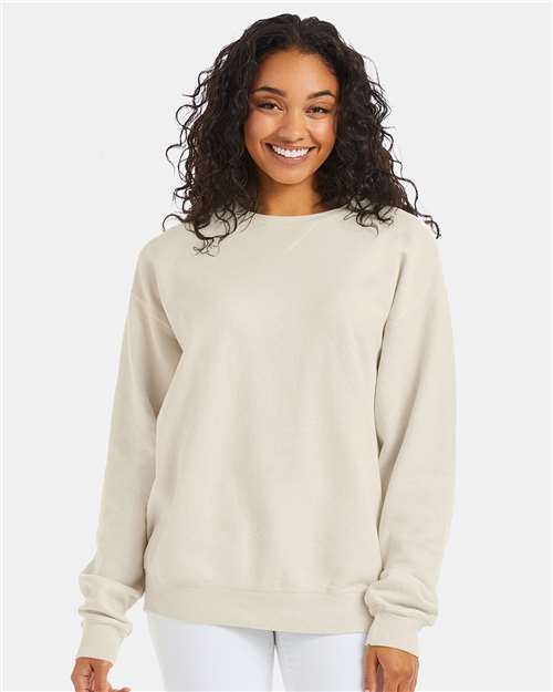 ComfortWash by Hanes - Sudadera unisex de cuello redondo teñida - GDH400