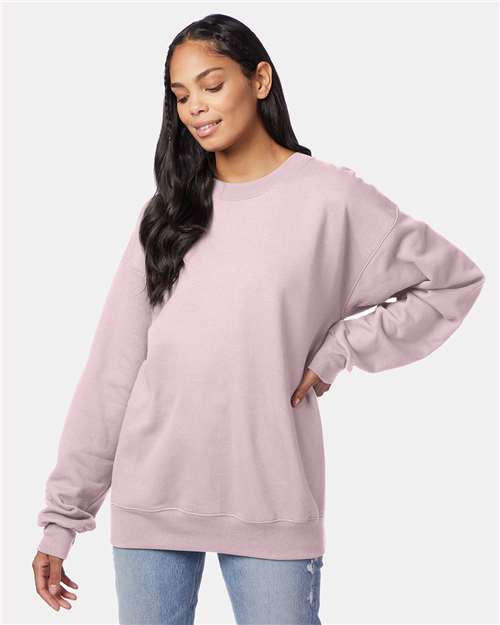 Hanes - Sudadera unisex de cuello redondo Ultimate Cotton® - F260