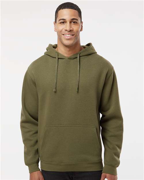 LAT - Sudadera unisex con capucha de polar elevada - 6926