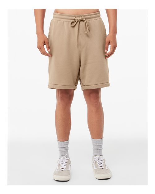 BELLA + CANVAS - Pantalones cortos unisex de polar esponjoso - 3724