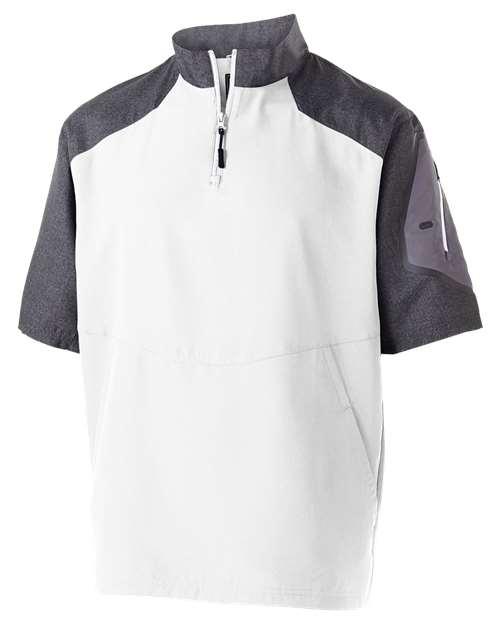 Holloway - Unisex Raider Short Sleeve Quarter-Zip Pullover - 229545