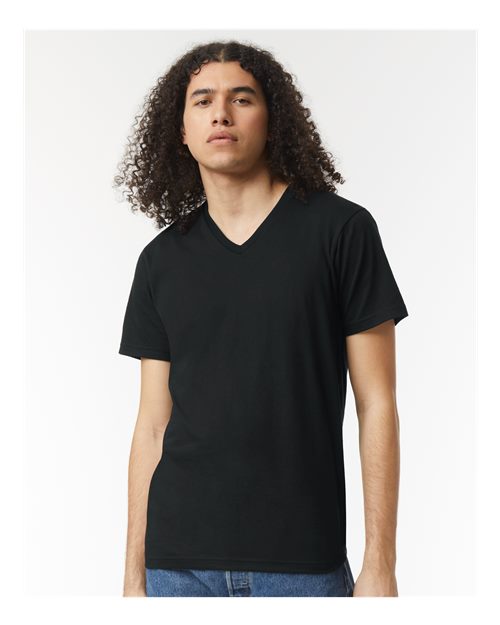 American Apparel - Unisex CVC V-Neck Tee - 2006CVC