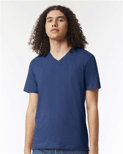 American Apparel - Unisex CVC V-Neck Tee - 2006CVC