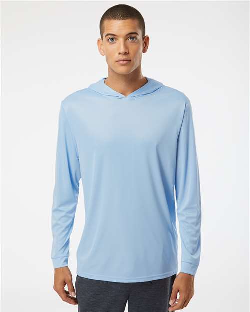 Paragon - Unisex Bahama Performance Hooded Long Sleeve T-Shirt - 220