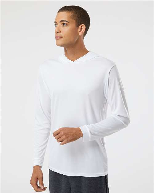 Paragon - Unisex Bahama Performance Hooded Long Sleeve T-Shirt - 220
