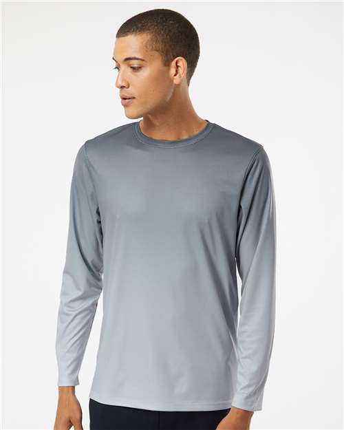 Paragon - Unisex Barbados Performance Pin Dot Long Sleeve T-Shirt - 225