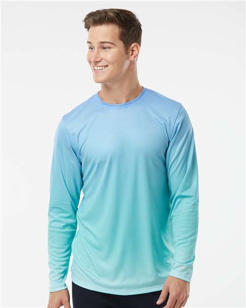 Paragon - Unisex Barbados Performance Pin Dot Long Sleeve T-Shirt - 225
