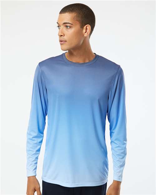 Paragon - Unisex Barbados Performance Pin Dot Long Sleeve T-Shirt - 225