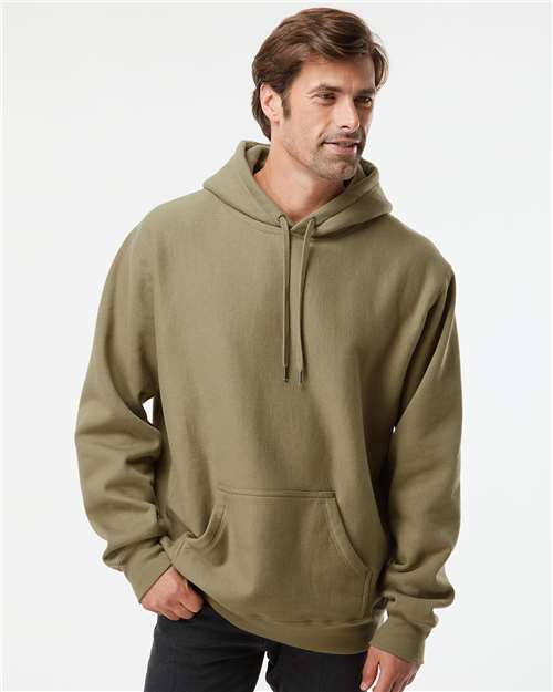 Independent Trading Co. - Sudadera unisex Legend Premium de peso pesado con capucha y tejido cruzado - IND5000P