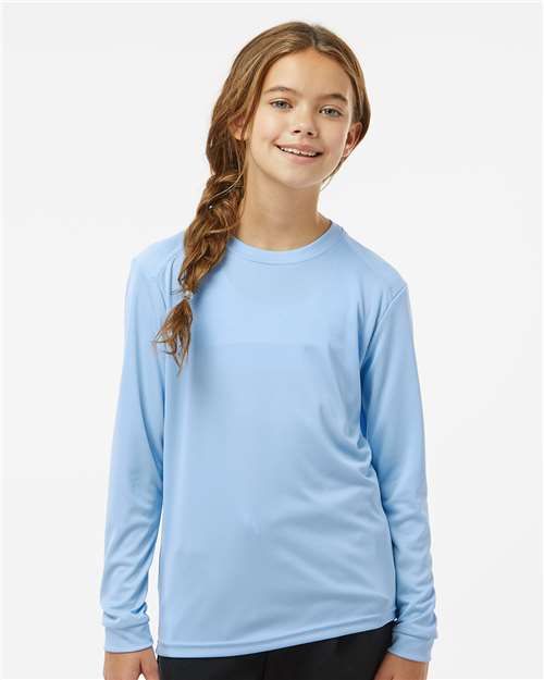 Paragon - Camiseta juvenil de manga larga de rendimiento Long Islander - 218 años