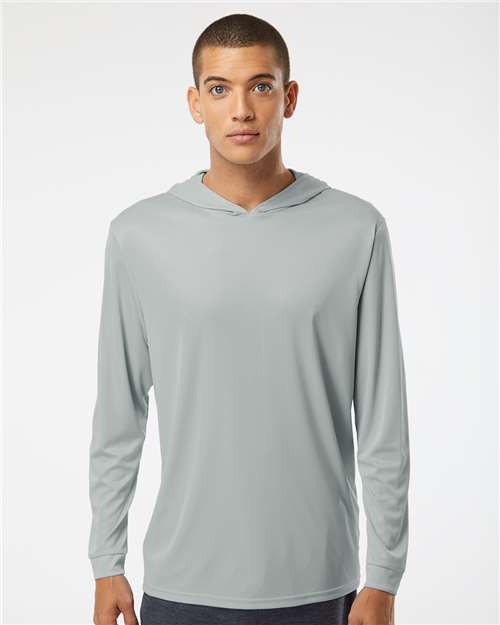 Paragon - Unisex Bahama Performance Hooded Long Sleeve T-Shirt - 220