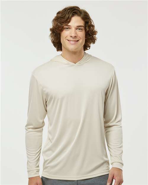 Paragon - Unisex Bahama Performance Hooded Long Sleeve T-Shirt - 220