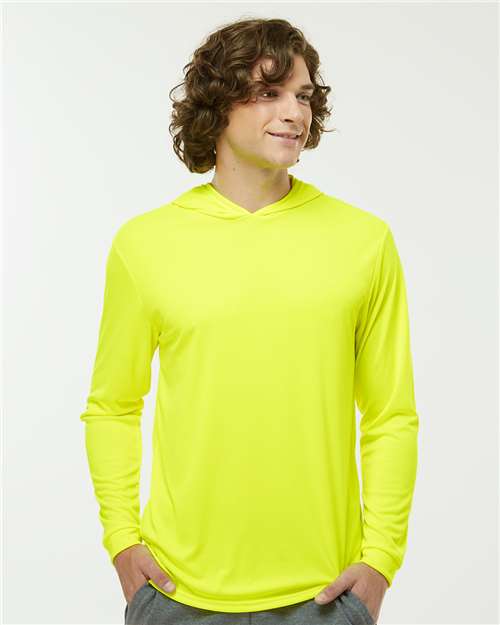 Paragon - Unisex Bahama Performance Hooded Long Sleeve T-Shirt - 220