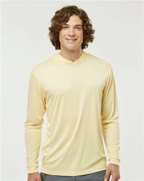 Paragon - Unisex Bahama Performance Hooded Long Sleeve T-Shirt - 220