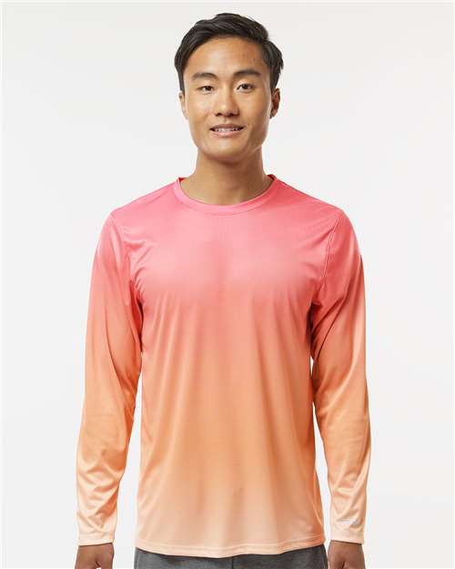 Paragon - Unisex Barbados Performance Pin Dot Long Sleeve T-Shirt - 225